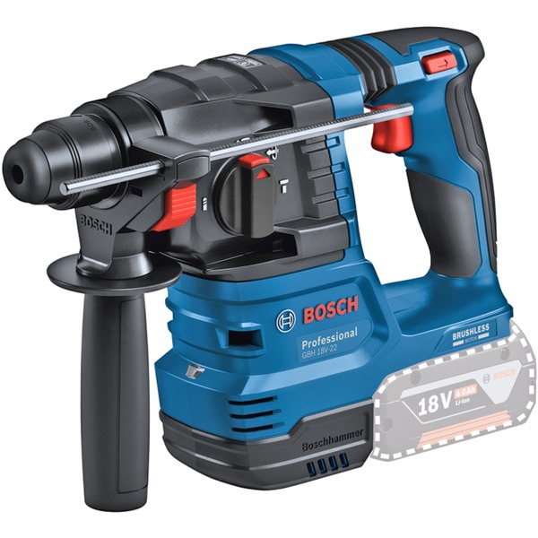 Aku vrtačka s příklepem GBH 18V-22 Professional solo, 18V