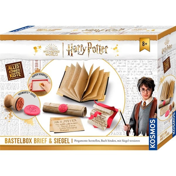 Harry Potter - řemeslná krabice dopis a pečeť, řemesla