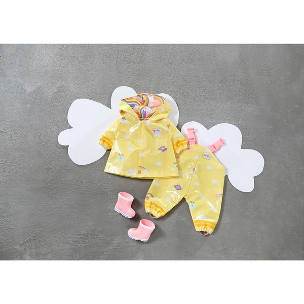 Obleček ZAPF Creation BABY born® Deluxe do deště 43 cm, doplňky pro panenky