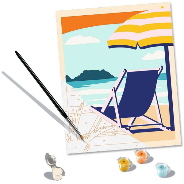 Ravensburger CreArt - Relax na pláži, malování