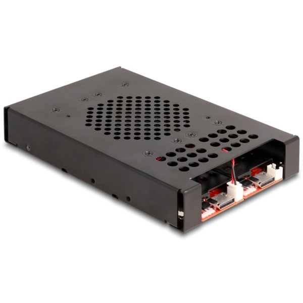 DeLOCK 3,5” odnímatelný rámeček pro 2 x M.2 NVMe SSD, instalační rámeček