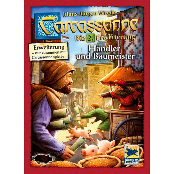 Carcassonne - Händler und Baumeister, Brettspiel