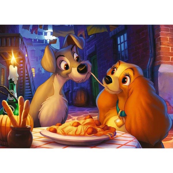 Ravensburger  Sběratelská edice Puzzle Disney - Lady and the Tramp