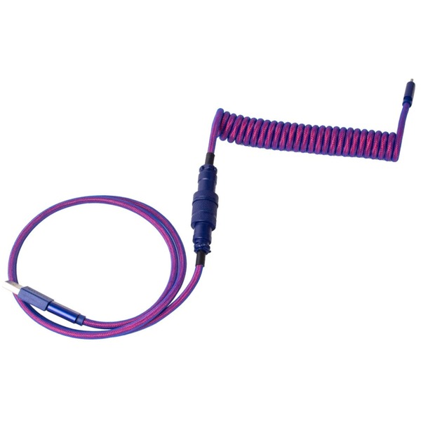 USB 3.2 Gen 1 Premium Coiled Aviator Kabel, USB-C Stecker > USB-C Stecker