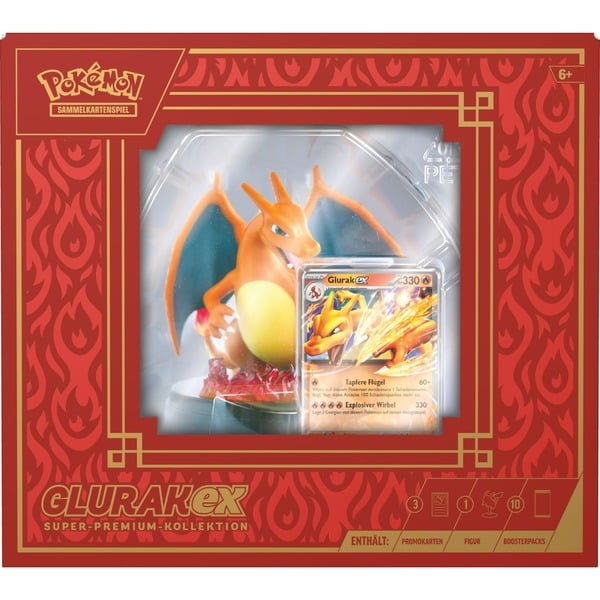 Amigo Pokémon TCG: Sběratelské karty Charizard-ex Super Premium Collection