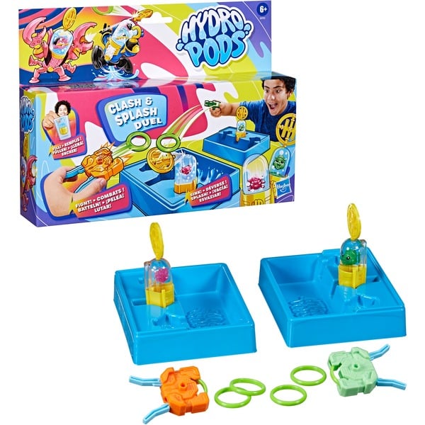Hasbro Hydro Pods Clash & Splash Duel, dovednostní hra