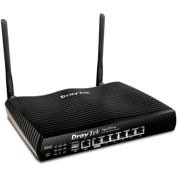 DrayTek Vigor 2927ax Dual-WAN Security Firewall VPN, router
