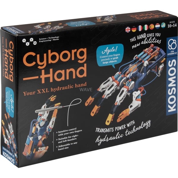 Cyborg-Hand 12L, Experimentierkasten