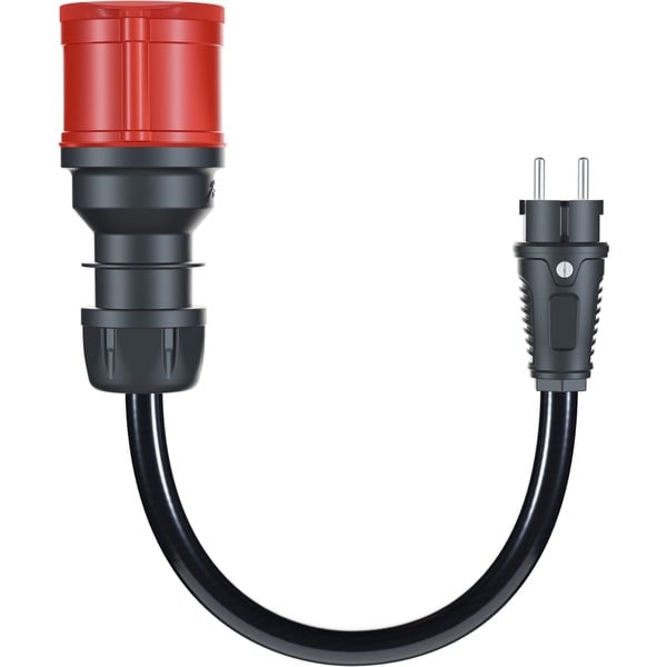 Adaptér pro Gemini flex 22 kW, CEE červený třífázový proud 32A > domácí zásuvka