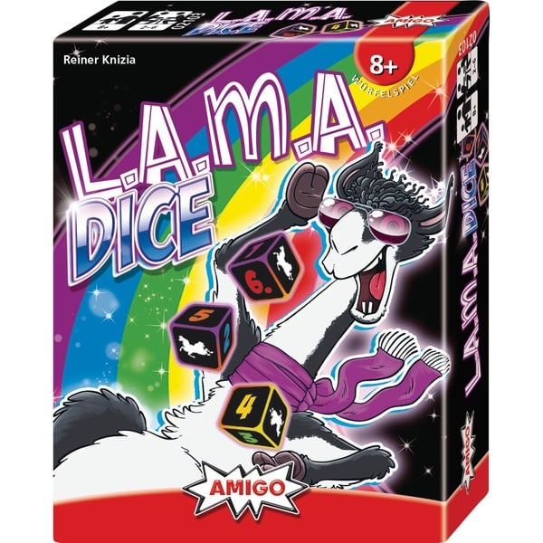 LAMA Kostky, karetní hra