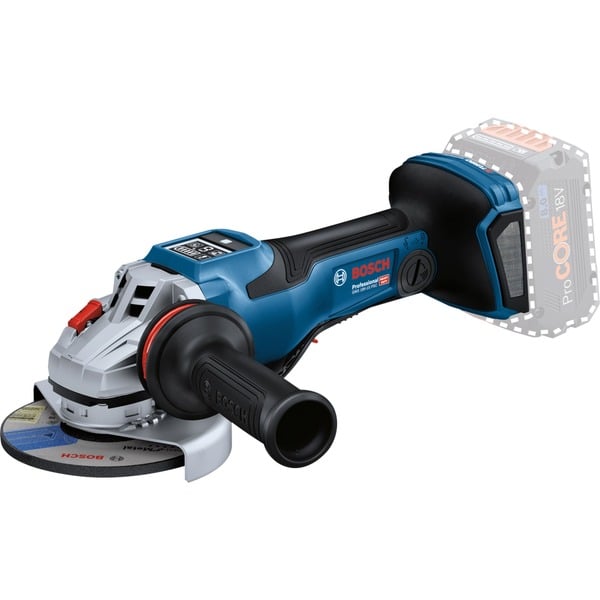 Aku úhlová bruska BITURBO GWS 18V-15 PSC Professional solo, O 125mm