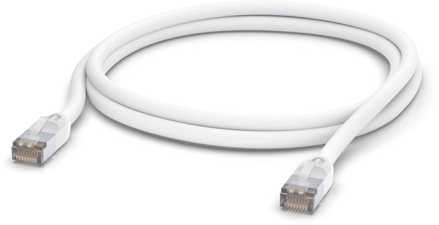 Ubiquiti Patch kabel, venkovní, STP, Cat5e, 2m, bílá