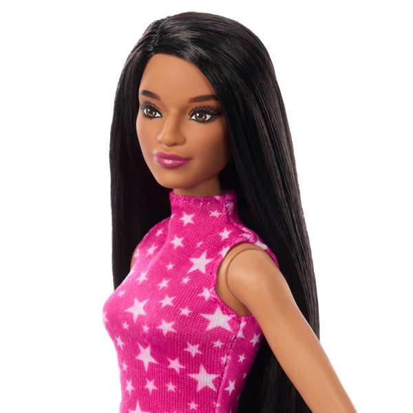Mattel Barbie Fashionistas sukně pro panenky růžové a metalické