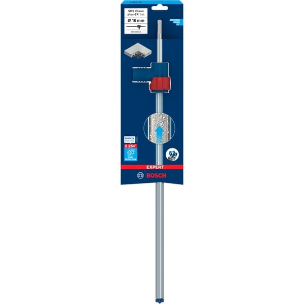 Příklepová vrtačka Bosch Expert SDS Clean plus-8X sada, O 16mm