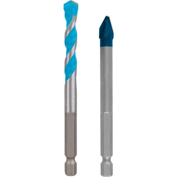 Sada vrtáků Bosch Expert HEX-9 HardCeramic + HEX-9 MultiConstruction, O 8mm