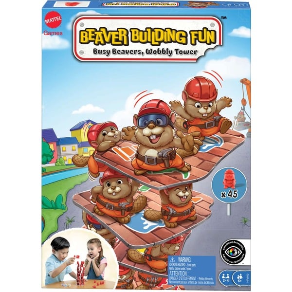 Mattel Games Bibber-Beaver, dovednostní hra