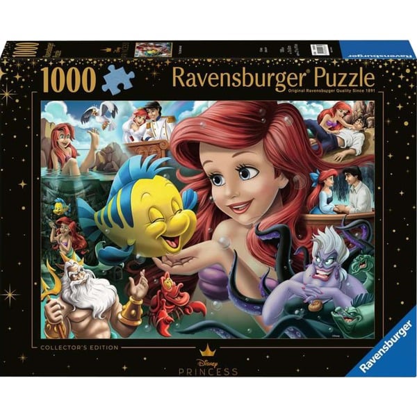 Ravensburger  Sběratelská edice Puzzle Disney - Malá mořská víla