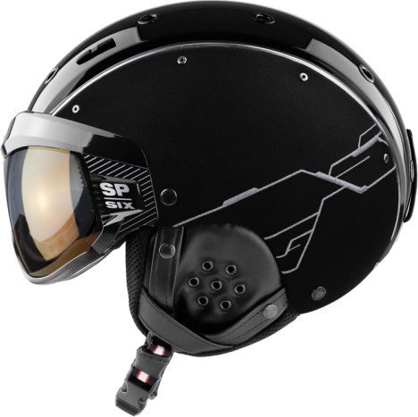 Casco  PŘILBA SP-6 OKRUH ČERNO-STŘÍBRNÁ M 54-58