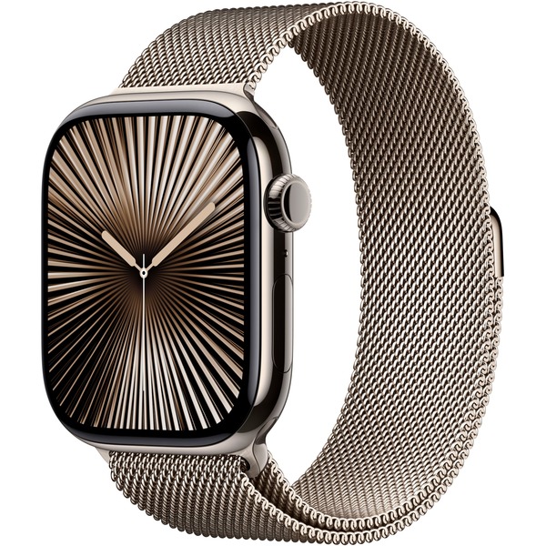 Apple Watch 10 46mm GPS+4G Titan Milanese S/M Natural/Natural