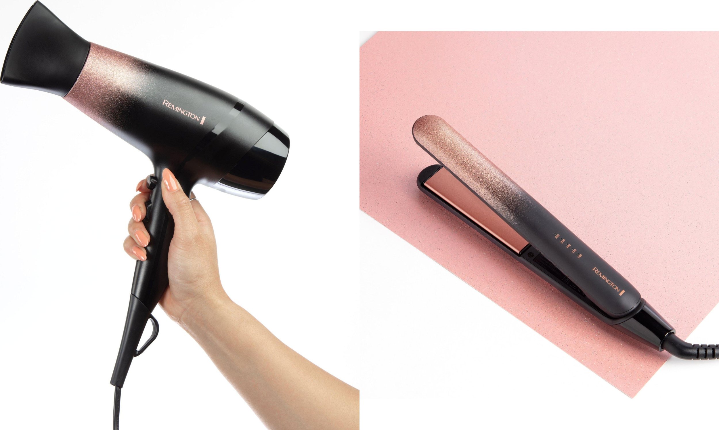 Vysoušeč vlasů Remington D5305 + žehlička Remington S5305