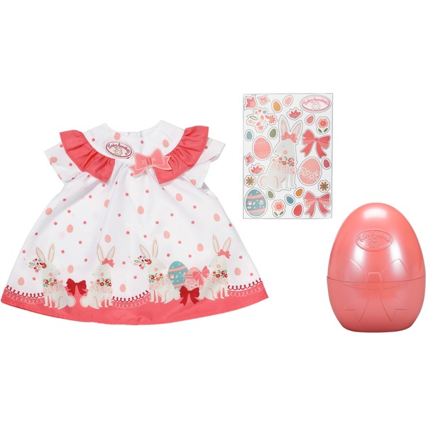 Velikonoční šaty ZAPF Creation Baby Annabell® ve vejci 43 cm, doplňky pro panenku