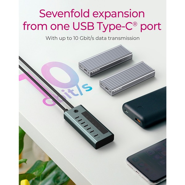 ICY BOX IB-HUB1457-C31, USB hub