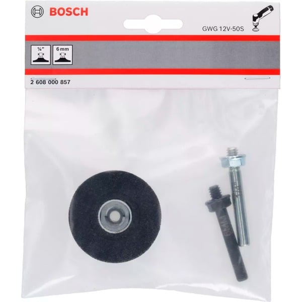 Opěrná deska Bosch 50 mm s držákem typu R, brusná deska