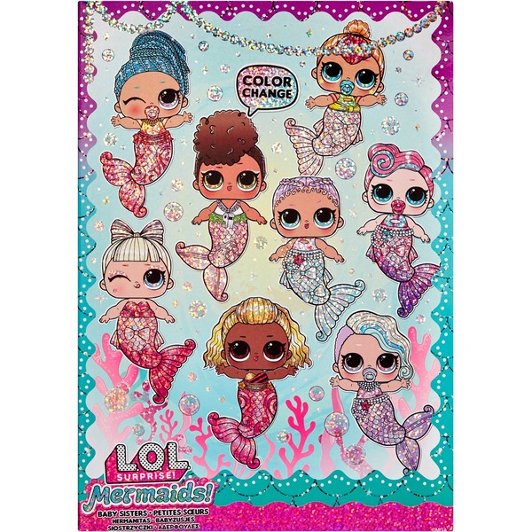 MGA Entertainment LOL Surprise Mermaids! Dětské sestry, figurka na hraní