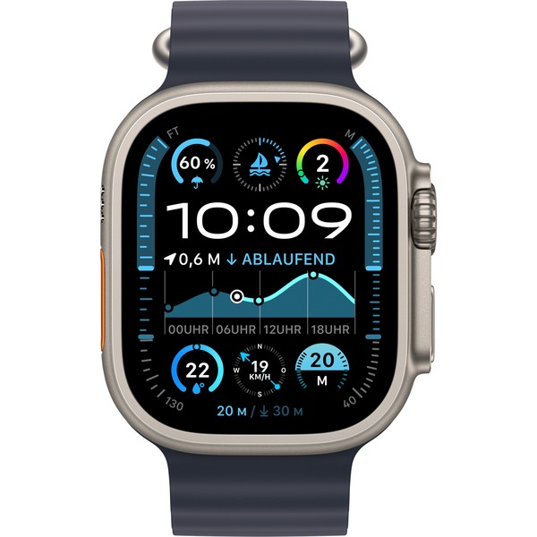Apple Watch Ultra 2 49mm GPS+4G Titan Ocean Black/Black