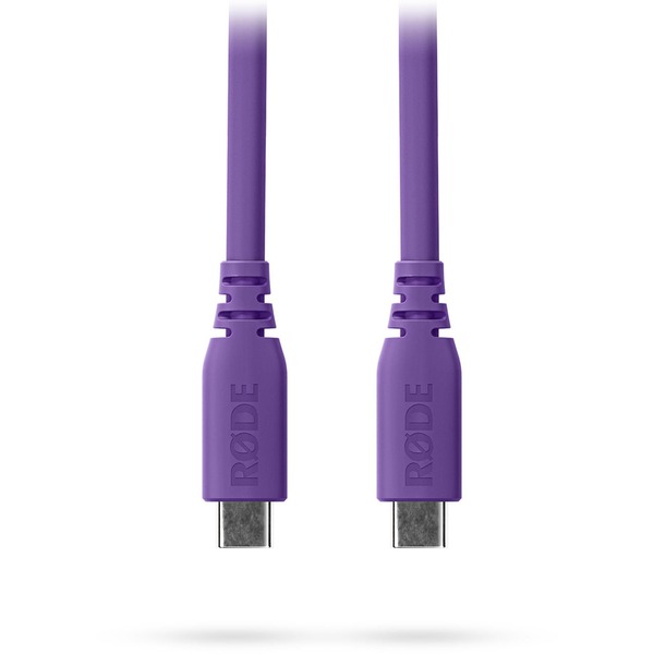 Rode Microphones USB 3.2 Gen1 kabel SC27-PU fialový, USB-C konektor > USB-C konektor