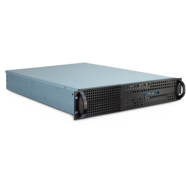Inter-Tech Case IPC Server 2U-2129N 2HE ohne Netzteil černá