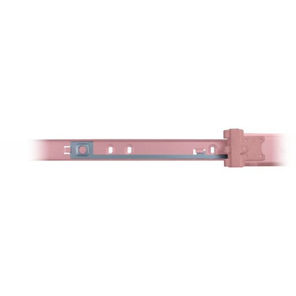 1U Teleskopschienensatz 455 mm, Einbauschienen