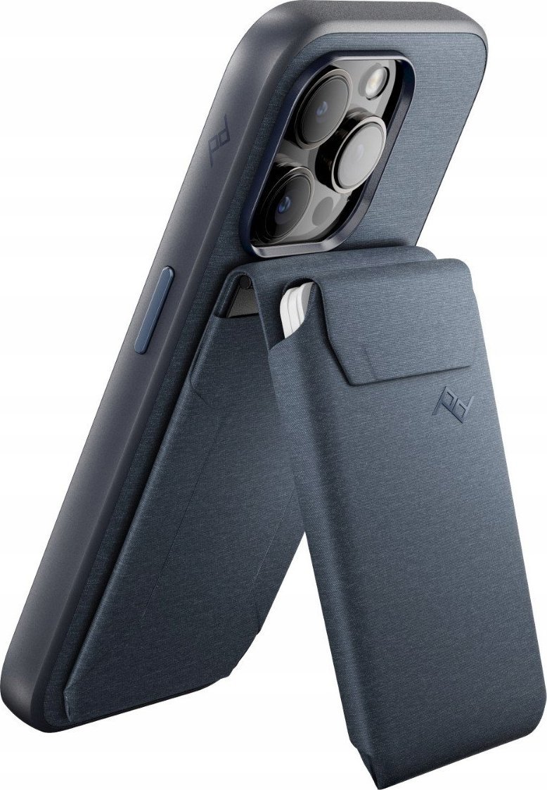Peak Design Peak Design stojánek na mobilní peněženku – magnetická peněženka / stojánek na telefon – modrý