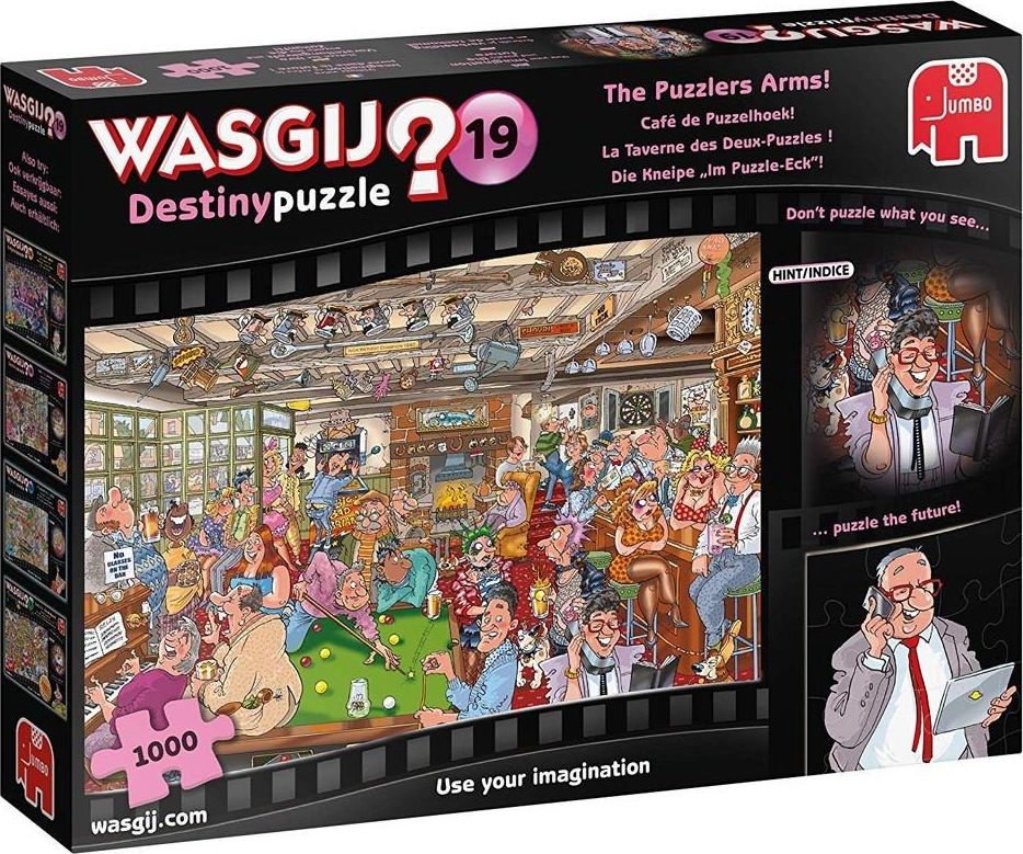 Jumbo Puzzle 1000 Wasgij In the English Pub G3