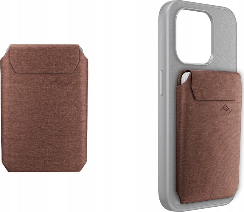 Peak Design Peak Design Mobile Wallet Slim - Magnetická plochá peněženka na telefon - Červená