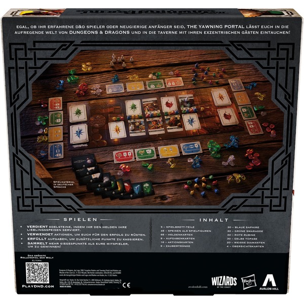 Avalon Hill Dungeons & Dragons - The Yawning Portal (německá edice), desková hra