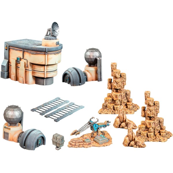 Star Wars: Shatterpoint - Take Cover Terrain Pack, Stolní