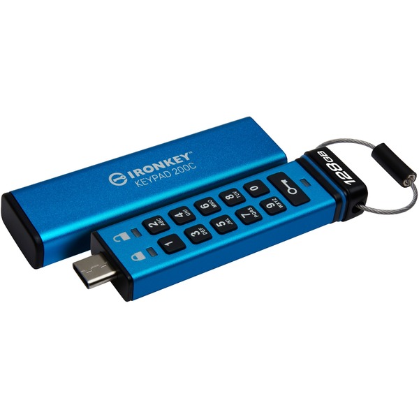 IronKey Keypad 200 128 GB, USB klíčenka