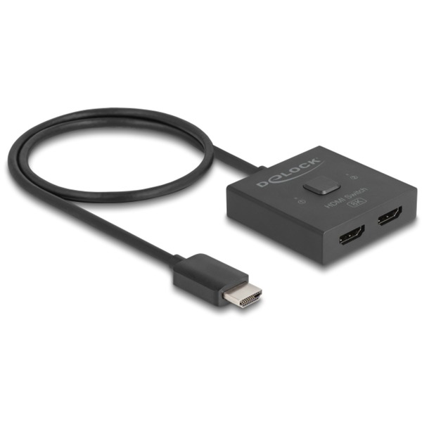 DeLOCK HDMI Switch 2 > 1 obousměrný 8K