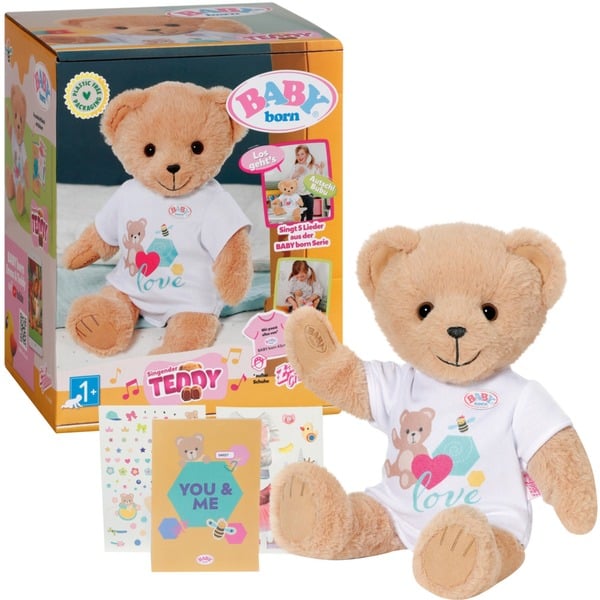 ZAPF Creation BABY born® Zpívající Teddy Němec, plyšová hračka