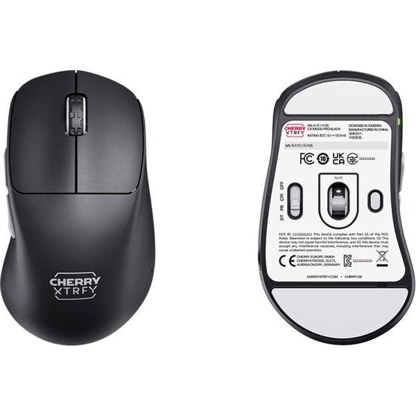 Cherry Cherry XTRFY CX-M64W-PRO-BLACK Bezdrátová myš Maus