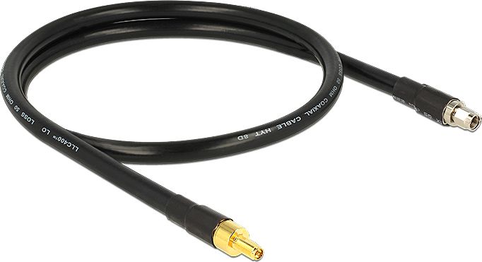 Delock 1m černý (13013)