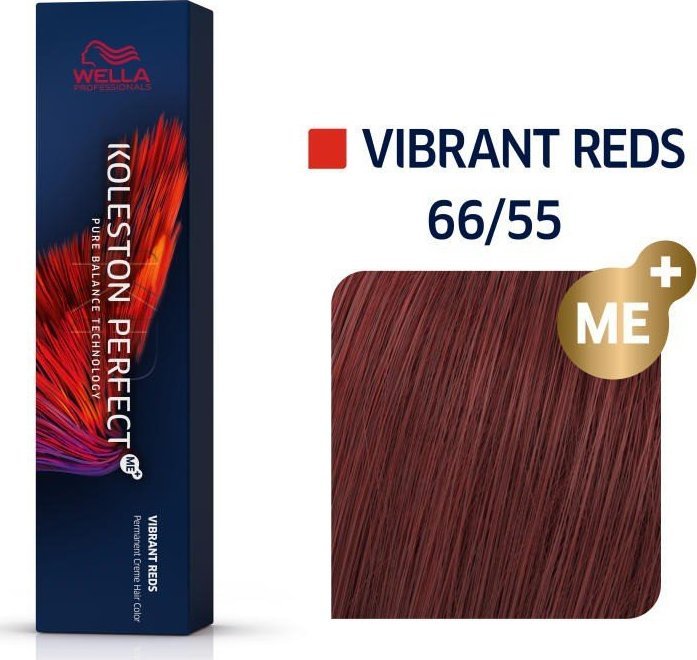Wella Permanentní barva na vlasy Koleston Me+ Wella N 66/55 (60 ml)