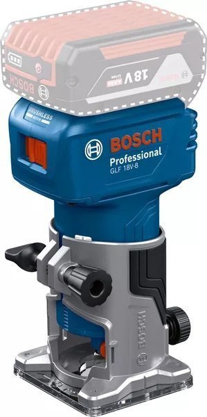 Bosch BATERIOVÁ FRÉZKA GLF 18V-8 0*AH (1 KS)