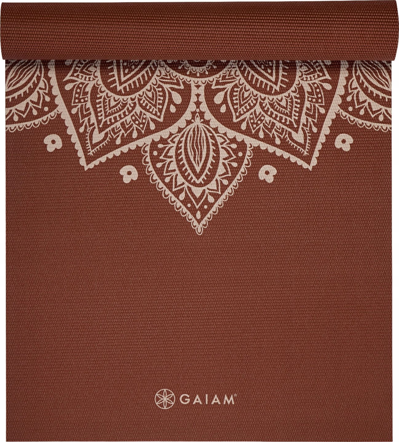 Gaiam GAIAM INTENSE RUST SLUNEČNÍ KVĚTINY JOGA PODLOŽKA 5MM 65733