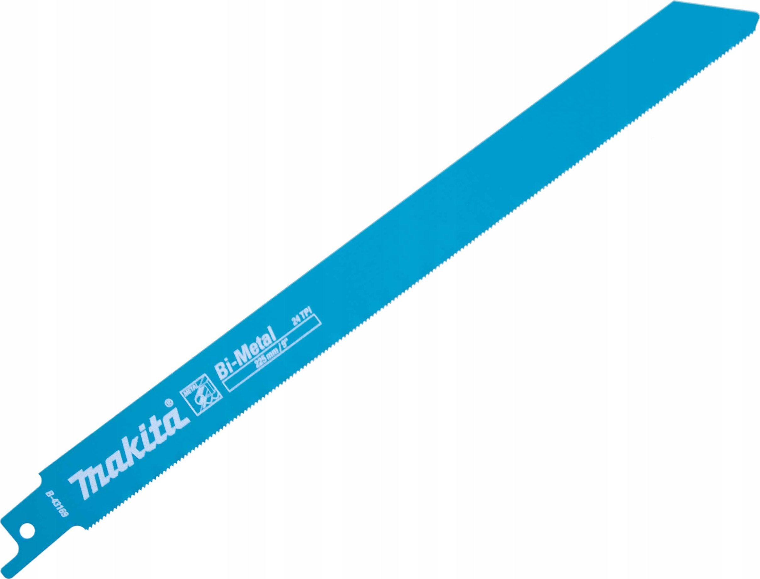 Makita MAKITA SABER PILOVÝ LIST BIM 225x0,9mm /5ks. KOV (0,7–3,0 mm), TRUBKA (5–175 mm)