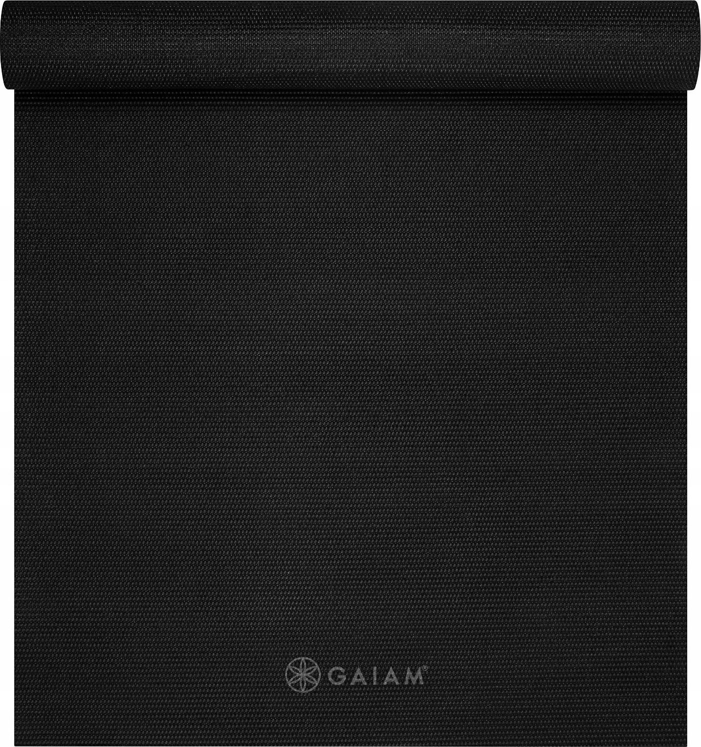 Gaiam GAIAM YOGA PODLOŽKA ČERNÁ 6MM 65761