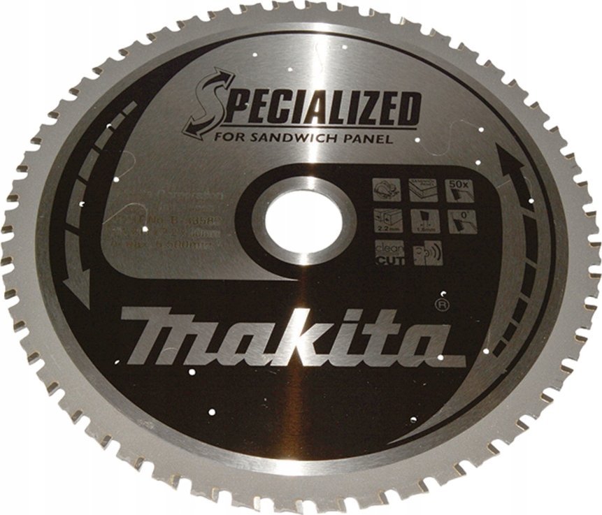 Makita  KRUHOVÁ PILA 235x30x50z SPECIALIZOVANÉ SANDWICH PANELY