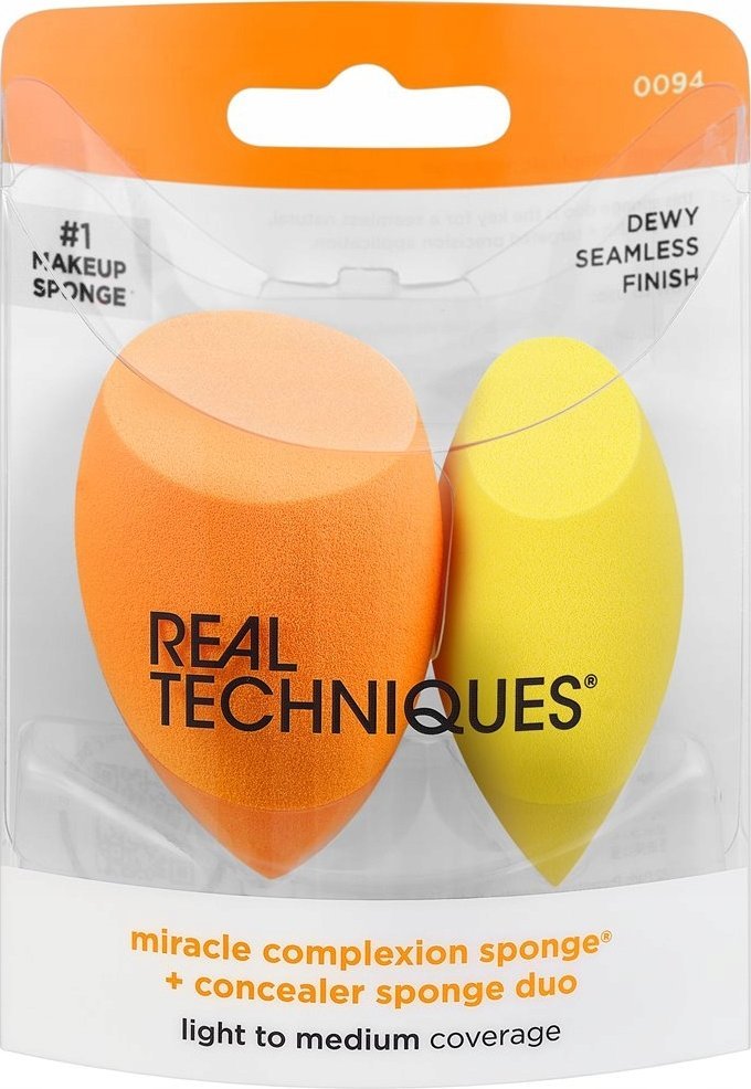 Real Techniques REAL TECHNIQUES_SET Houbička na make-up Miracle Complexion Sponge 4 ks.