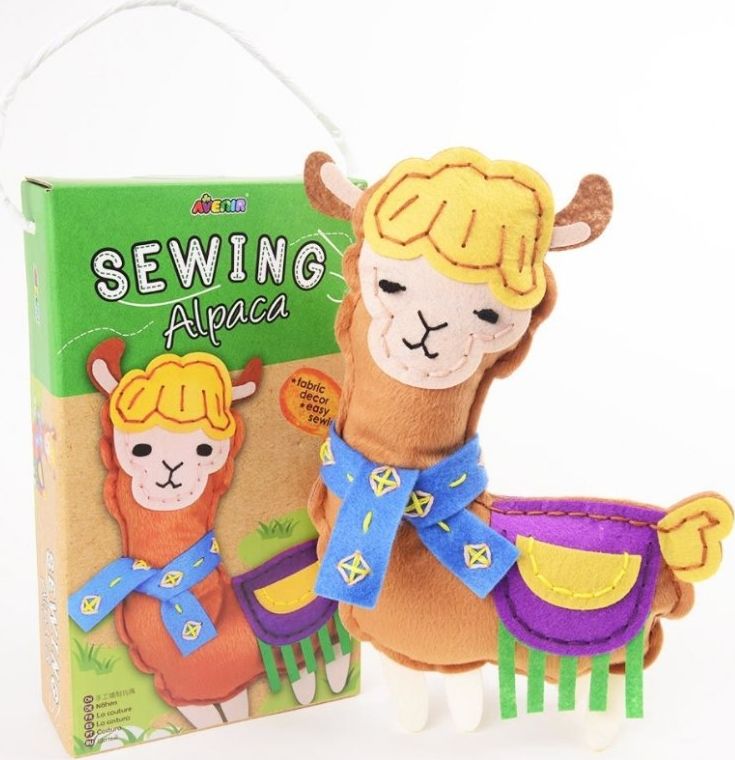 MG DYSTRYBUCJA Kreativní sada na šití alpaky
